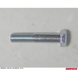 šroub M 20x100 DIN 931 8.8 vz.(00360074)